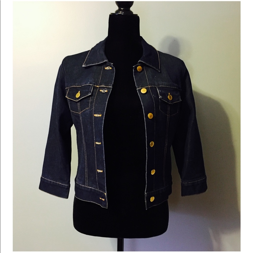 Dollhouse dark denim jacket